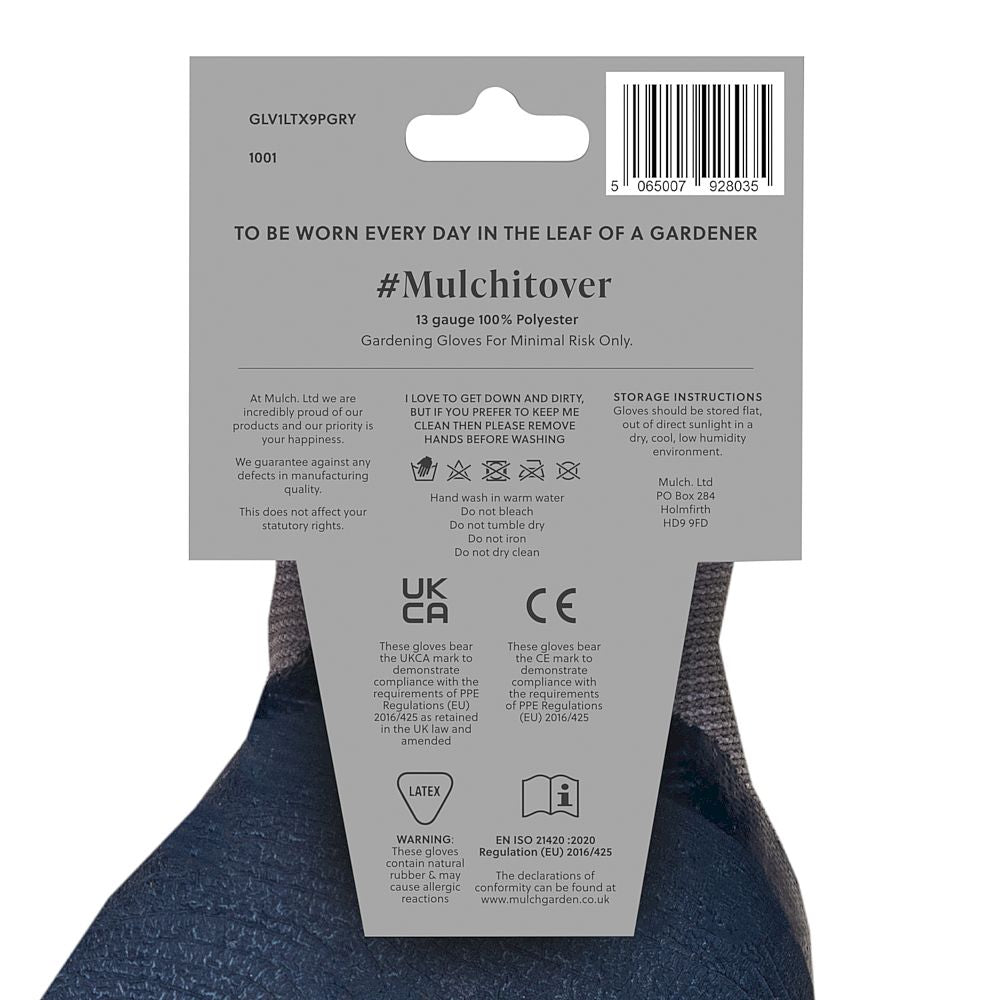 Get a Grip! Grey Sz 9 wholesale 12 pack