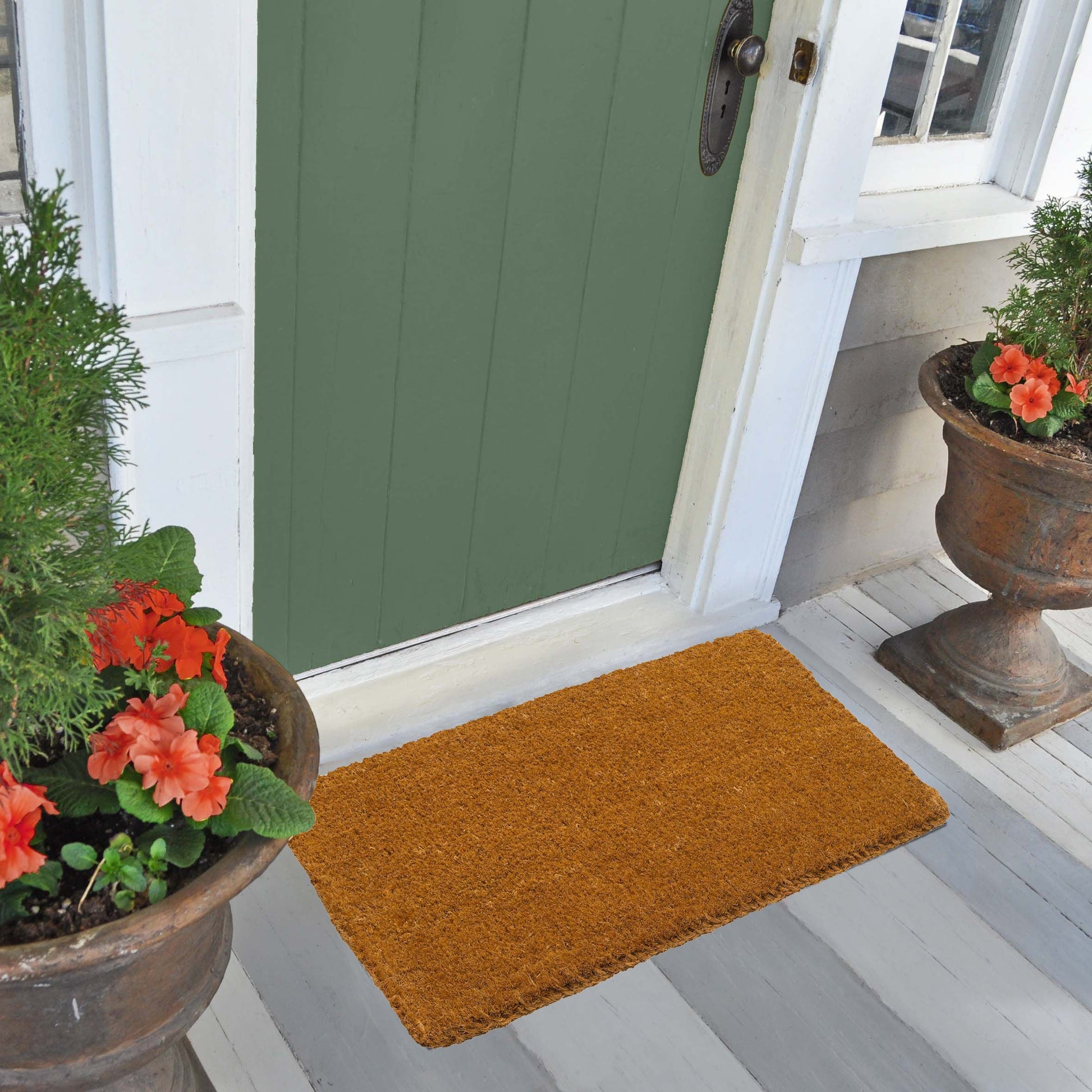 Tufted Coir Brush Mat (Natural)
